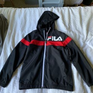 Kids boys Fila zip up jacket